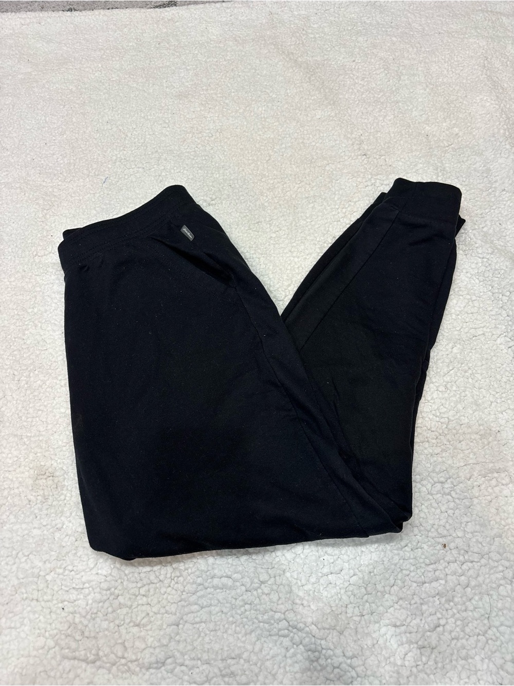Eddie Bauer Jogger Black Pants Small